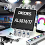 Image of Diodes' AL5814MP-13/AL5817MP-13 LED Linear Configurable Driver-Controllers